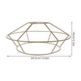 thumbnail image 2 of TABLZONE Golden Iron Lamp Shade Cage - and Versatile Lighting Fixture for Home Decoration, 2 of 8