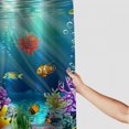 thumbnail image 3 of Orinice  4Pcs Ocean Bathroom Shower Curtain Sets with Rugs, Jellyfish Ocean Corals Bathroom Sets with Shower Curtain and Rugs and Accessories 36x72, 3 of 7