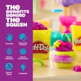 thumbnail image 4 of Play-Doh 8-Pack Rainbow Colors Modeling Compound, 3 oz Cans, Classroom Arts & Crafts for Kids 2+, 4 of 9