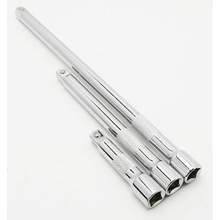8in Drive Locking Extension - 3 Piece 3/8