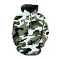 thumbnail image 2 of Sudadera con capucha con estampado de jungla para hombre, sudadera con estampado de camuflaje en 3D, sudadera informal de gran tamaño para niños, sudaderas con capucha de camuflaje para deportes al ai, 2 of 4