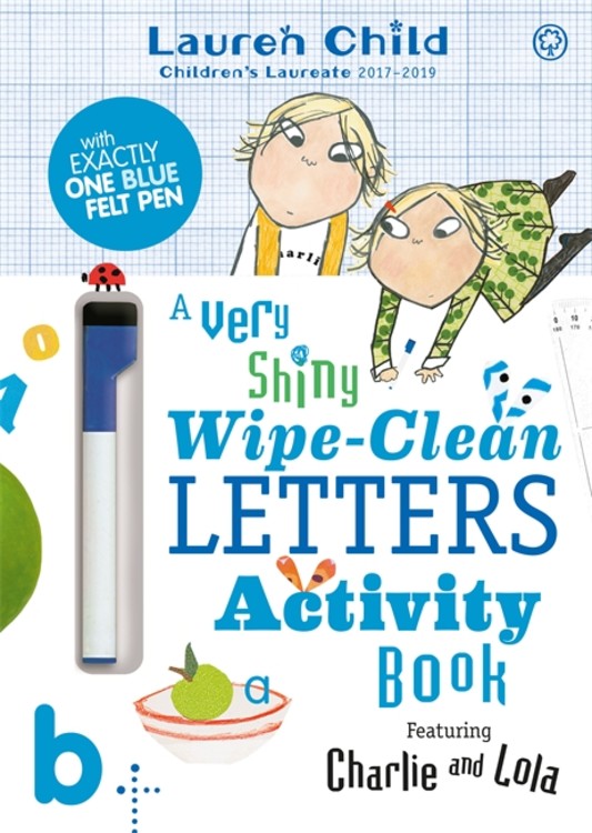 Charlie And Lola Charlie And Lola A Very Shiny Wipe Clean Letters Activity Book