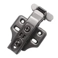 thumbnail image 4 of DOLITY Aluminum Frame Door Hinge Durable Buffer Hinge for Wardrobe Bookcase Cabinet Gray straight bend, 4 of 9