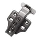 thumbnail image 4 of Bisagras de marco de puerta Bisagra silenciosa hidráulica Durable Fácil de instalar Hardware estable Bisagra amortiguadora Repuestos para armarios de Curva recta gris, 4 of 8