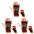 thumbnail image 2 of Destyer 2x Stay Comfortable And Stylish With Lightweight Fitness Gloves Multifunctional Red M 3Set, 2 of 6
