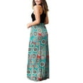 thumbnail image 5 of HAOMEILI Women's Summer Sleeveless Loose Maxi Dress Casual Long Dress with Pockets, 5 of 5