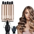 thumbnail image 2 of Hair-curlers,Roll Hair Curler Hair 15mm Curler Temperature Adjustable Hair Tool Hair Hair Crimper Temperature W23886us-768513262697-twz Hair 5-barrel Crimper Iron Versatile Hair 5 Barrel 15mm, 2 of 7