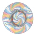 thumbnail image 6 of Fisherman Hat 22.8×5.9in Skin-Friendly Lightweight Breathable Folding Reflective Double Face For Daily Travel Business Camping Lightslategray Tie-Dye Background Vibrant Colors And Swirling (3), 6 of 8