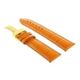 thumbnail image 2 of 20MM LEATHER STRAP BAND FOR BAUME MERCIER WATCH DEPLOYMENT CLASP ORANGE GOLD, 2 of 2
