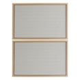 thumbnail image 2 of Unique Bargains Set of 2 Wood Jewelry Trays for Drawers Stackable Girls' Jewelry Organizer Light Brown-Ring Tray, 2 of 6