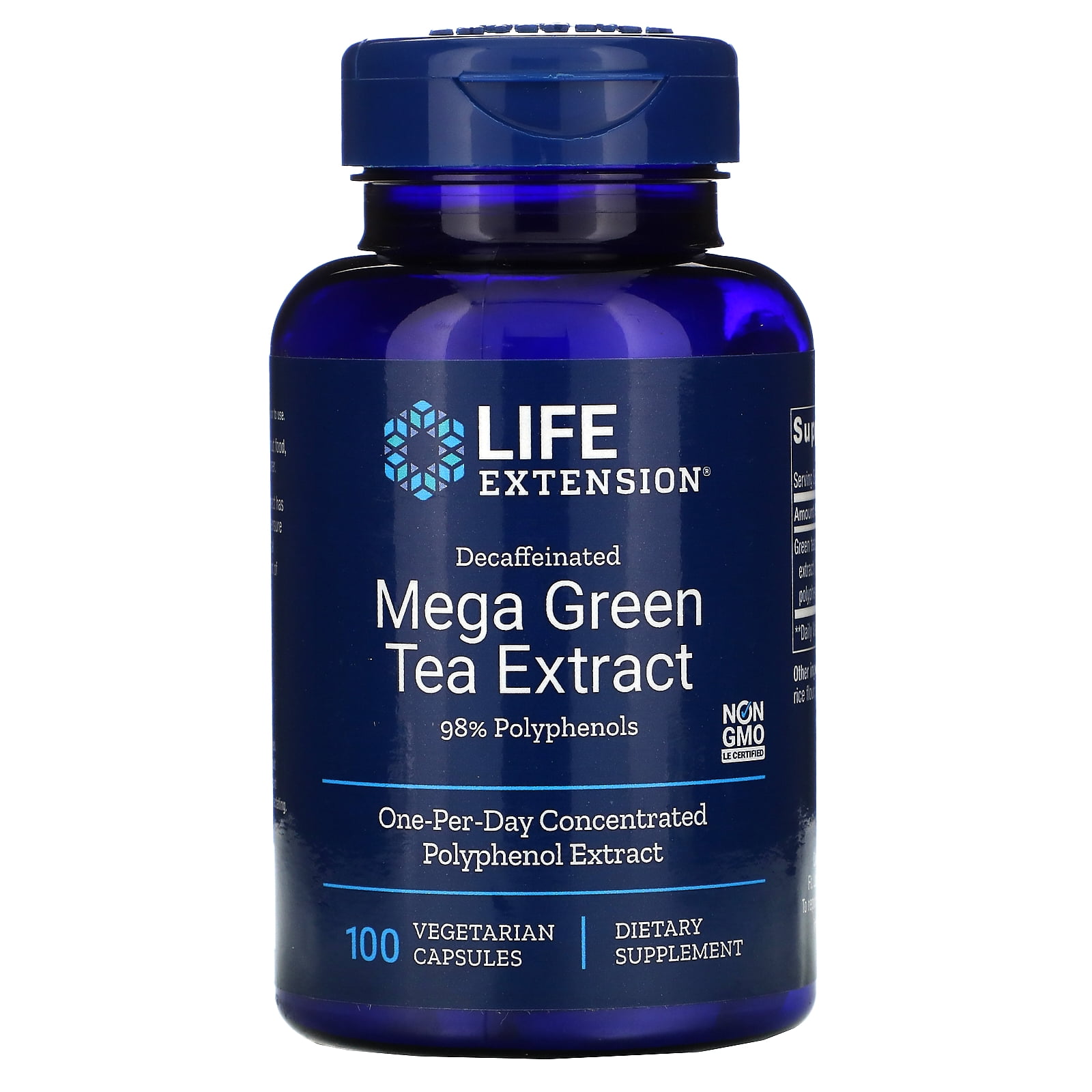 Quality Supplements and Vitamins LifeExtension Mega Green Tea Extract