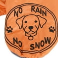 thumbnail image 3 of SUSSEXHOME Pets Dog Raincoat with Hood - Full Coverage Dog Rain Jacket with Fleece Lining - Machine Washable Waterproof Raincoat for Dogs - Orange, 3 of 8