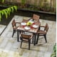thumbnail image 3 of Juego De Comedor Tipo Madera Exterior Marca Mq MQ  563-TAB, 3 of 5