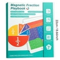 thumbnail image 2 of Educational Math Fraction Learning Toy Interactive Puzzle Game for Kids Manual Score Activity, 2 of 5