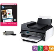 Dell V525w Inkjet Multifunction Printer/Copier/Scanner/Fax Machine w/ Bonus Accessories Value Bundle