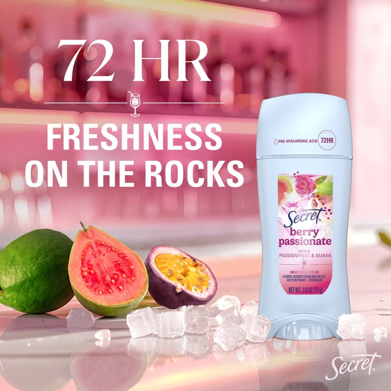 Secret Fresh Invisible Solid Antiperspirant & Deodorant for Women