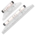 thumbnail image 1 of Miangastore Règle de Dessin en Plastique pour Usage Domestique 2 Pcs, 1 of 9