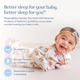 thumbnail image 7 of SleepingBaby Zipadee-Zip Transition Swaddle for Self-Soothing & Better Sleep, Woodlands, Medium (6-12 Months), 7 of 7