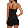 thumbnail image 3 of Traje de baño Zando Swim Dress Tankini Tummy Control para mujer, 3 of 5