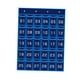 thumbnail image 3 of Organizador de bolsillo para artículos diversos para el aula, tarjeta multiusos para colgar en la pared Azul 30 Bolsillos, 3 of 9
