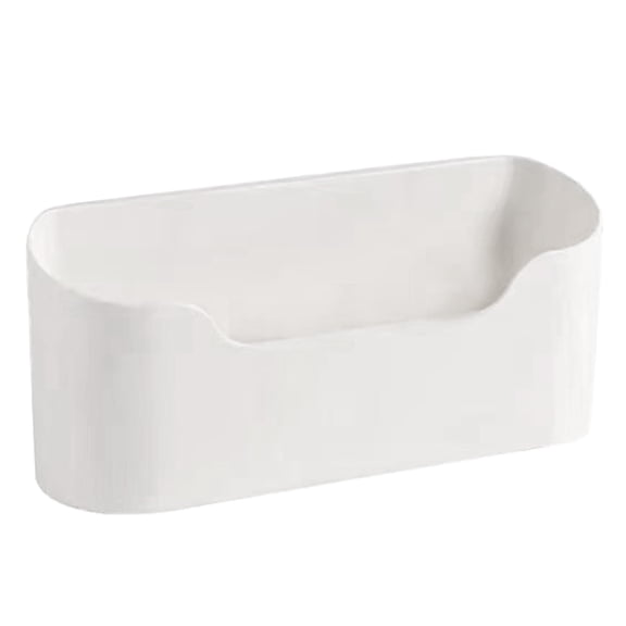 Pack of 2 Adhesive Storage Shelves Practical Fridge Side Storage Rack Functional Kitchen Cabinet Door Organizers Box