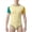 Beige, variant on Men's Onesie Cotton Button Crotch Short Sleeve Bodysuits Adult Snaps Crotch Onesies Color blocking-Pink,M
