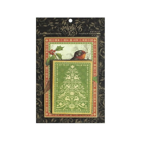 Graphic 45 Winter Wonderland Ephemera Crd