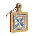 thumbnail image 3 of Salvamanteles con azulejos de madera, protector de mesa, manteles individuales, decoración de mesa, tapete aislante reutilizable, tapete para tazas pa A, 3 of 10