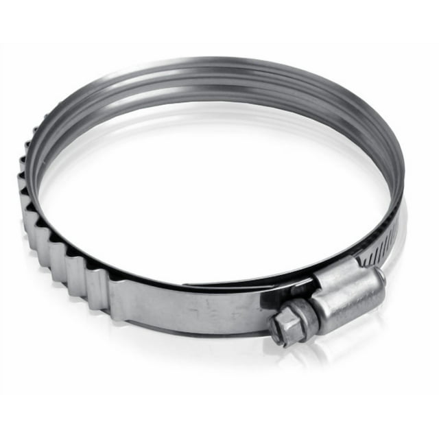 Turbo Smart Hose Clamp TS-HCT-M075 2.50 Inch To 3.375 Inch Clamping Range; Constant Tension Worm Gear Style Clamp; Set Of 2