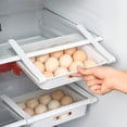 thumbnail image 2 of MesaSe Functional Fresh-keeping Drawer Type Refrigerator Egg Storage Box Tray Carton, 2 of 4