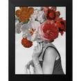 thumbnail image 2 of Wild Apple Portfolio 19x24 Black Modern Framed Museum Art Print Titled - Garden Party II, 2 of 5