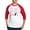 Red/White, variant on CafePress - Just A Girl Who Loves Owls Cute De Baseball Jersey - Cotton Baseball Jersey, 3/4 Raglan Sleeve Shirt