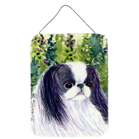 Caroline's Treasures SS8730DS1216 Japanese Chin Wall or Door Hanging Prints, 12x16, multicolor