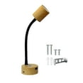 thumbnail image 2 of yuksok Lampe de Lecture LED 12-24V Éclairage Intérieur Réglable pour Bateau Lit Autocaravane Longue Noir, 2 of 9