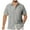 #0328J Gray, variant on CYiJun George Linen Button Down Shirt for Men Summer Short Sleeve Beach Wedding Vacation Casual Shirts