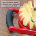 thumbnail image 4 of Apple Trancheuse, 16 Tranches Durable Robuste, Coupe-Pomme, Séparateur, Coin, Design Intégré Fruits & Légumes, Rouge 20*10cm, 4 of 5