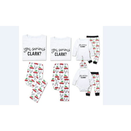 

Binpure Adult Women Kids Family Match Christmas Sleepwear Nightwear Pajamas Set