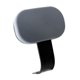 thumbnail image 4 of Respaldo trasero universal para /almohadilla de respaldo para asiento del conductor, almohadilla desmontable de material cuero PU para asiento de Gris shamjiam Respaldo trasero de motocicleta, 4 of 8