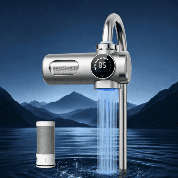 Detachable Washable Smart Water Purifier Faucet with Filter Cartridge 1 Device Kitchen Chlorine