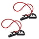 thumbnail image 1 of EeaseMX 2 piezas de cuerda de yoga roja para ejercicios de estiramiento de pecho, bandas de resistencia expansoras multifuncionales, herramientas de dominadas elásticas con mango, 1 of 8