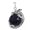 Blue Sandstone, variant on Natural Gemstone Dragon Ball Round Reiki Healing Pendant Bead Charm Amulet-Opal
