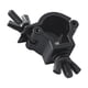 thumbnail image 5 of Abrazadera de armadura con capacidad de 33 libras, gancho para colgar luces de teatro para luces ligeras y pesadas Single Hook Negro, 5 of 9