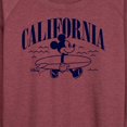 thumbnail image 3 of Mickey & Friends - California Mickey - Women's Lightweight French Terry Long Sleeve Shirt, 3 of 5