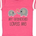thumbnail image 4 of Inktastic Granddad Loves Me Grandchild Boys or Girls Baby Bodysuit, 4 of 5