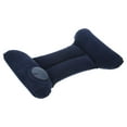 thumbnail image 3 of Uxcell Inflatable Travel Pillow, Lumbar Support Air Pillow for Airplane, Navy Blue, 3 of 6