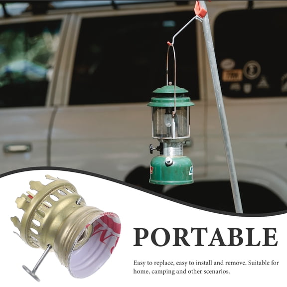 3pcs Kerosene Oil Lamp Burner Replacement Set with Wick Holder for Indoor Oil Lamps and Lanterns