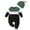 Dark Green, variant on larppty Newborn Baby Boy Clothes Fall Winter Cute Infant Outfits Long Sleeve Romper Hat Bodysuit Jumpsuits