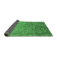 thumbnail image 2 of Ahgly Company Indoor Rectangle Oriental Emerald Green Industrial Area Rugs, 2' x 4', 2 of 4
