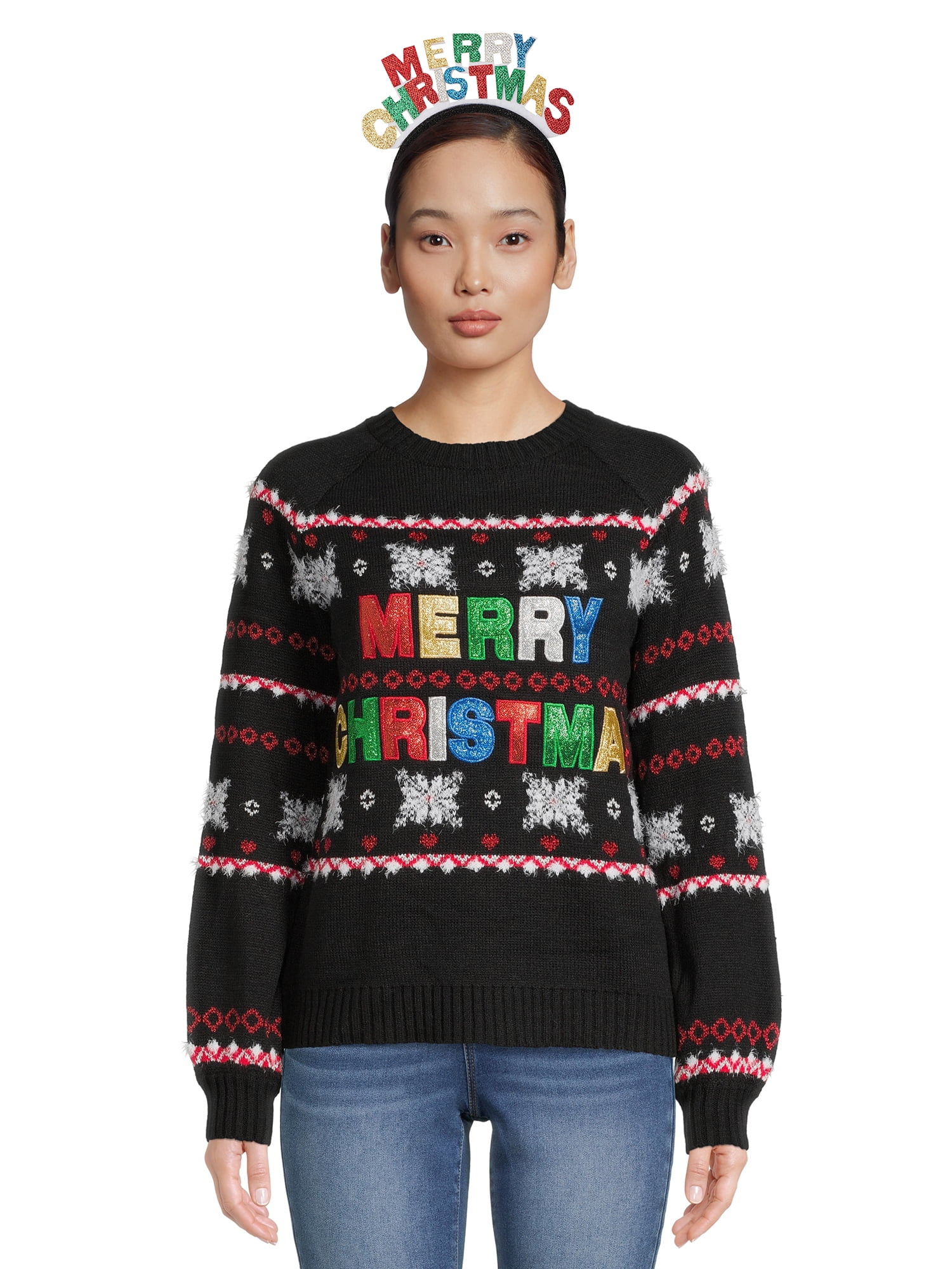Holiday Time Women's Holiday Sweater