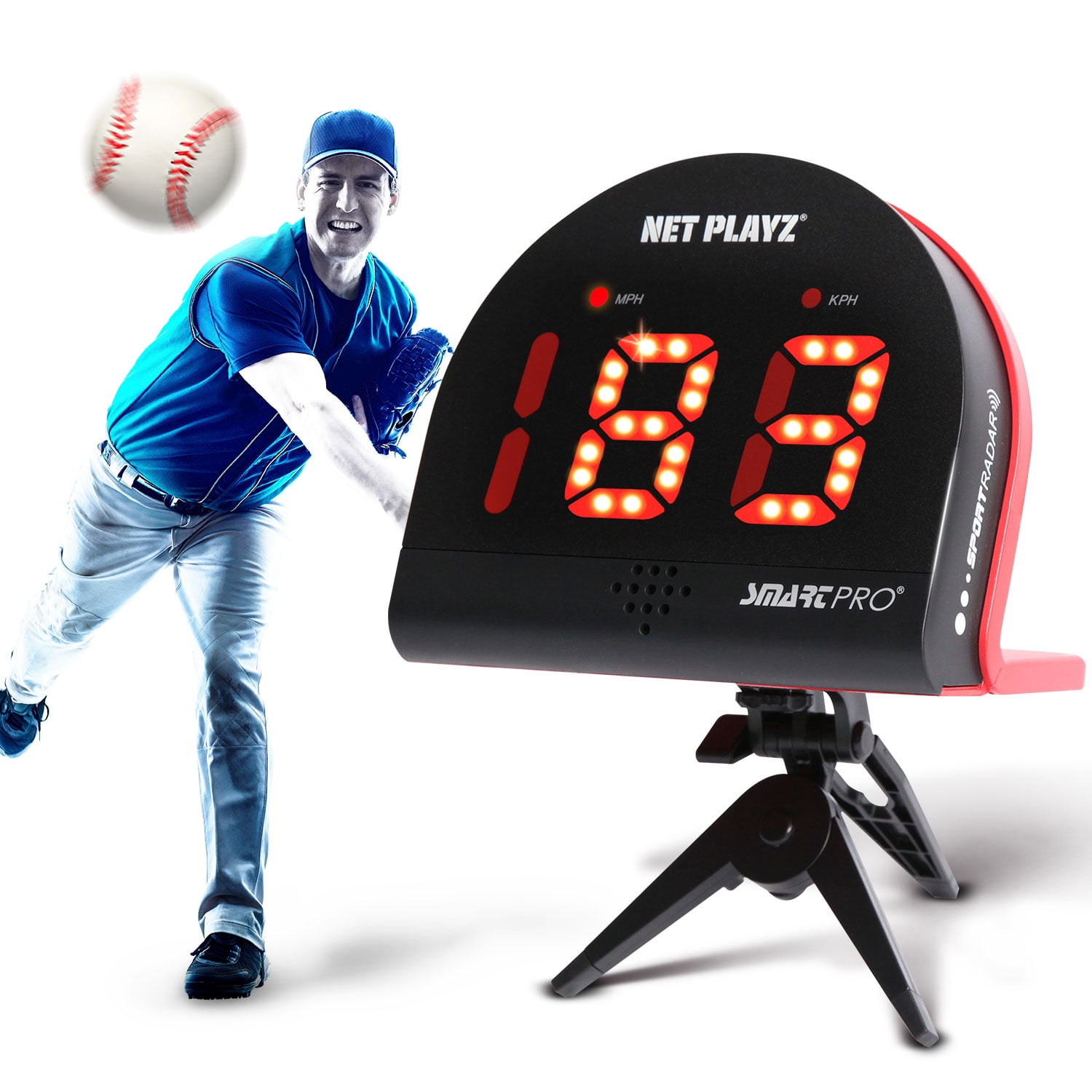 Baseball Radar NetPlayz Speed Sensors (HandsFree) Pitch Training
